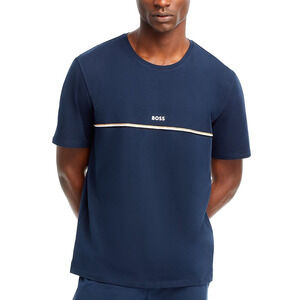 Boss Men Logo Tee Dark Blue Size S